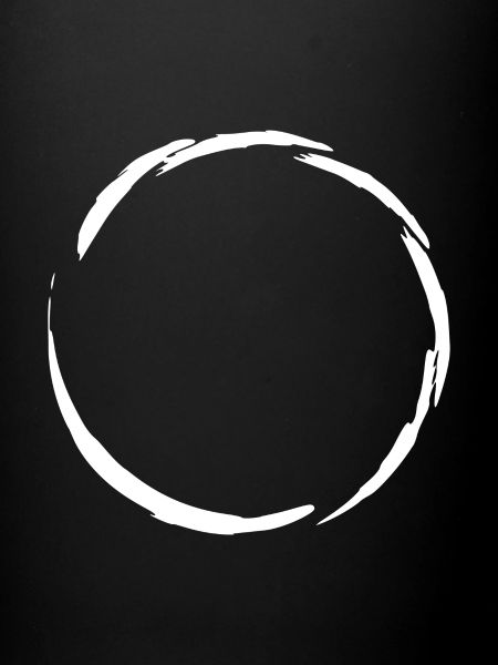 Circle Symbol White