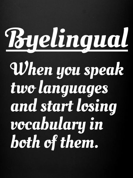 Byelingual Drôle Bilingue Bilingue