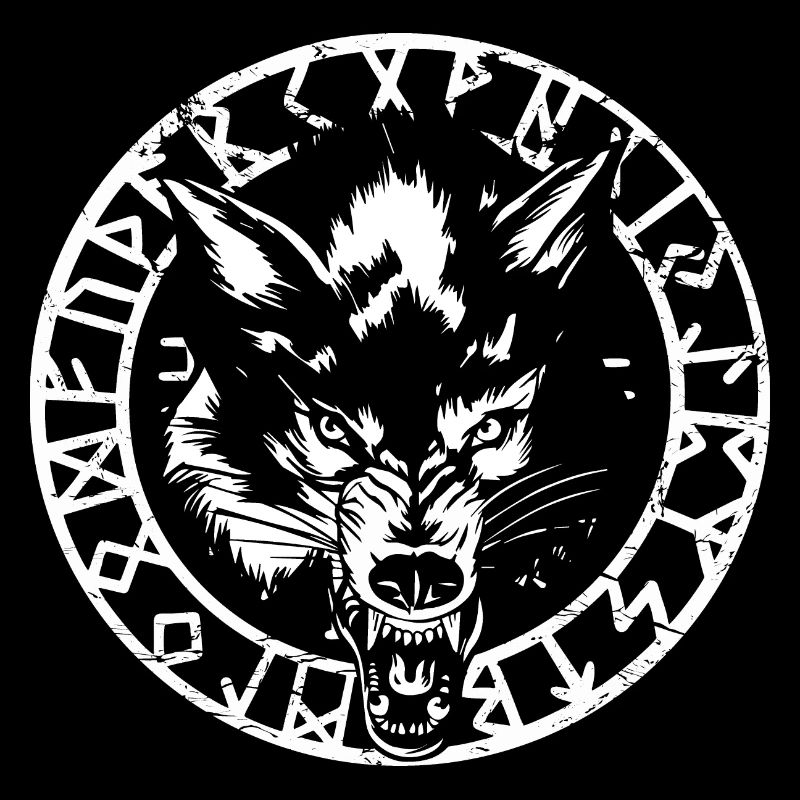 Wikinger Wolf Odins Valhalle