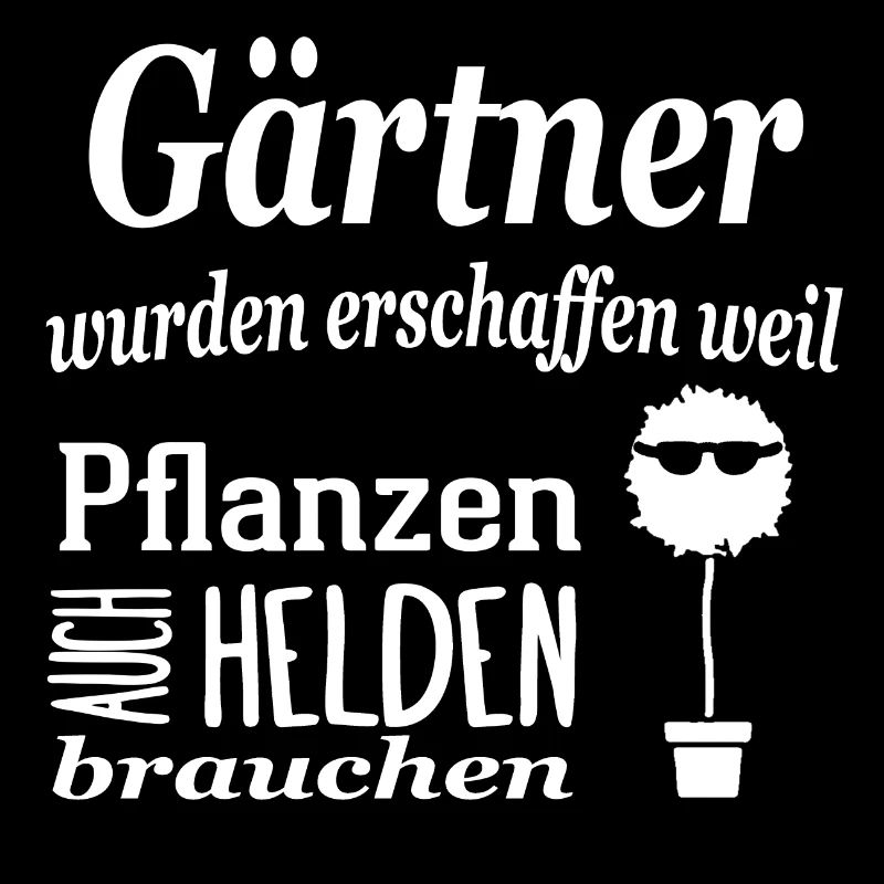 Gärtner die Helden der Pflanzen