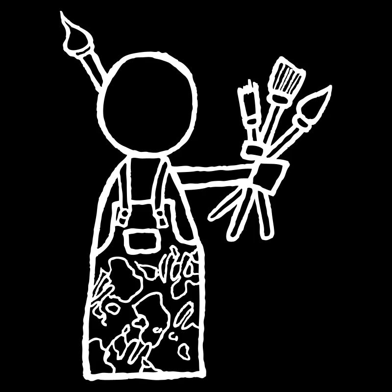 Männchen Kunstmaler