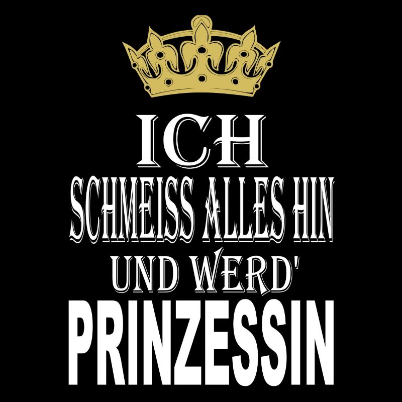 I throw everything down and become princess