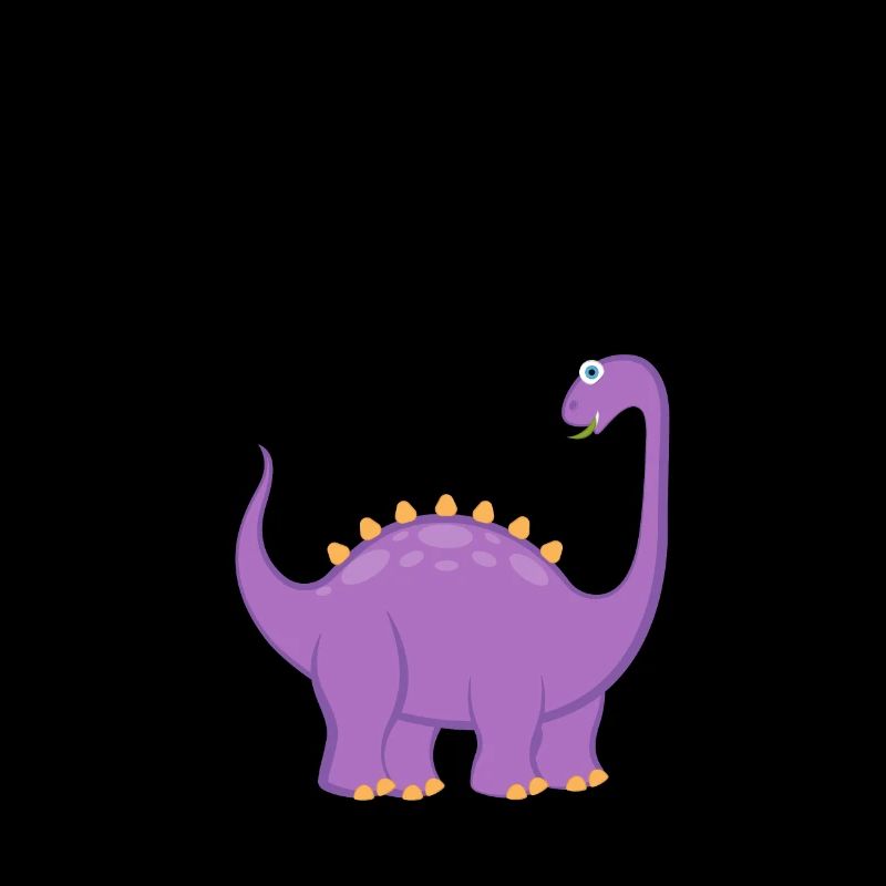 Soyez courageux, conception de dinosaure mignon, citation de motivation
