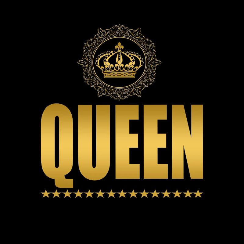 QUEEN - LOGO AVEC COURONNE