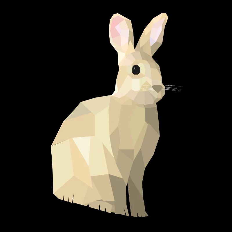 Lapin Lowpoly - Nyhaux