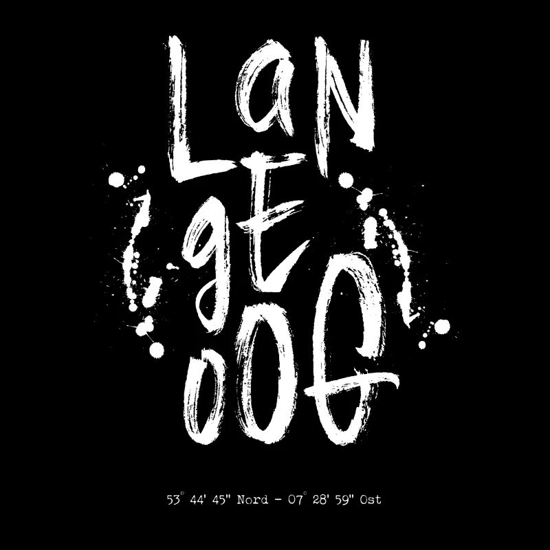 Typographie Langeoog