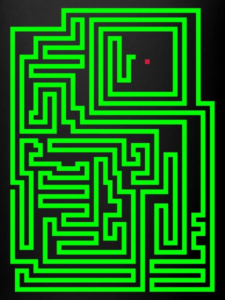 Retro Pixel Game Serpent
