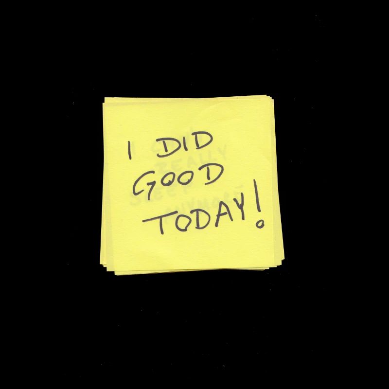 I Did Good Today - Post It Colle