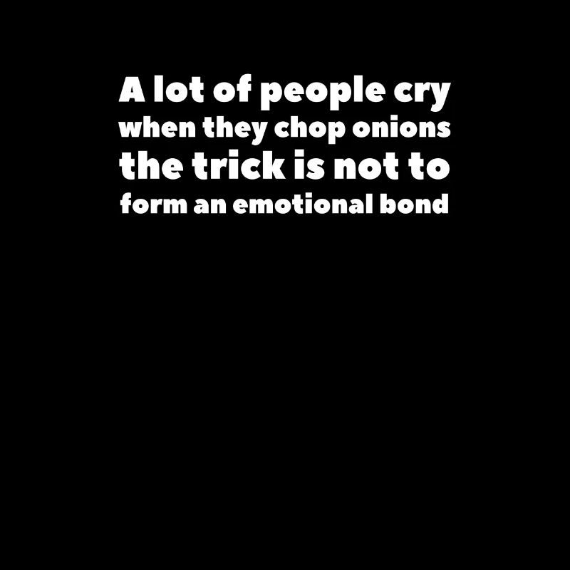 Onion cutting cry funny humor joke kitchen