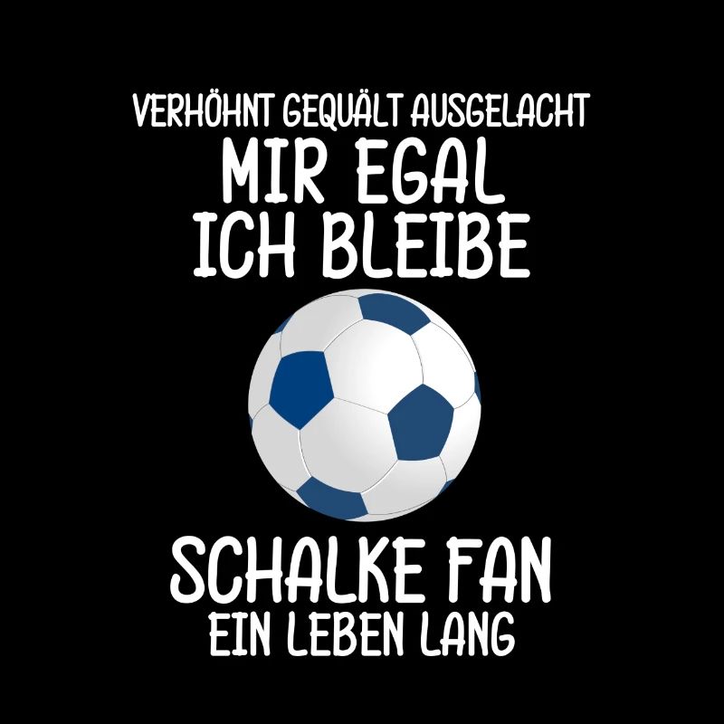 Schalke Fan Ein Leben Lang junge Geschenk