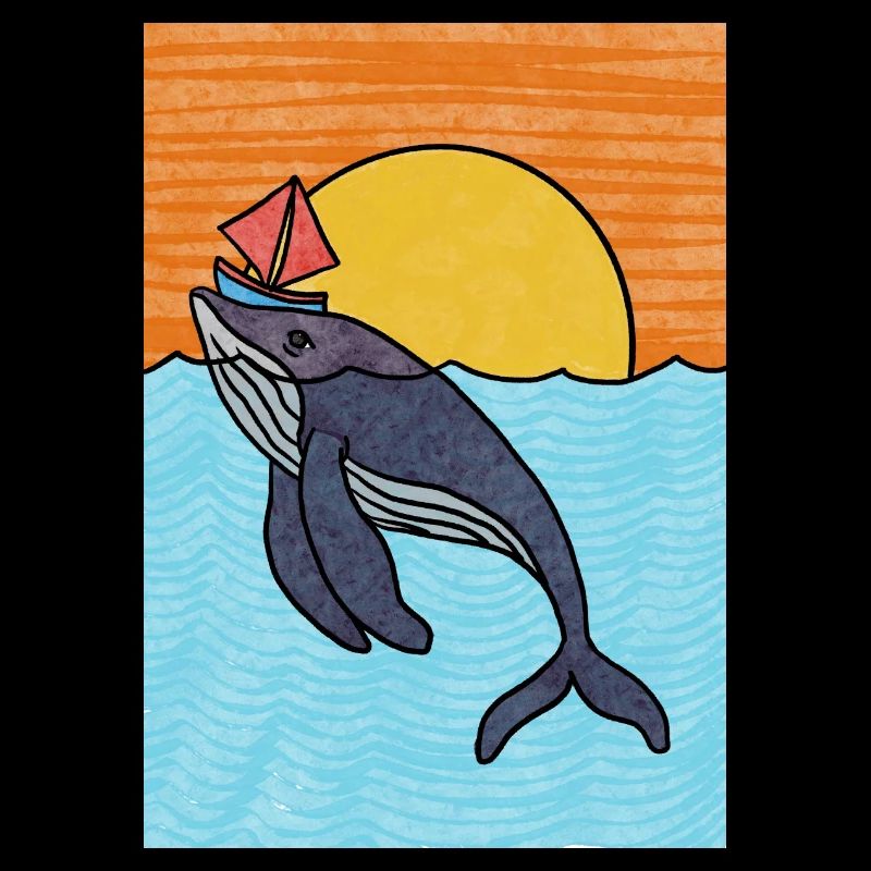 Baleine et bateau
