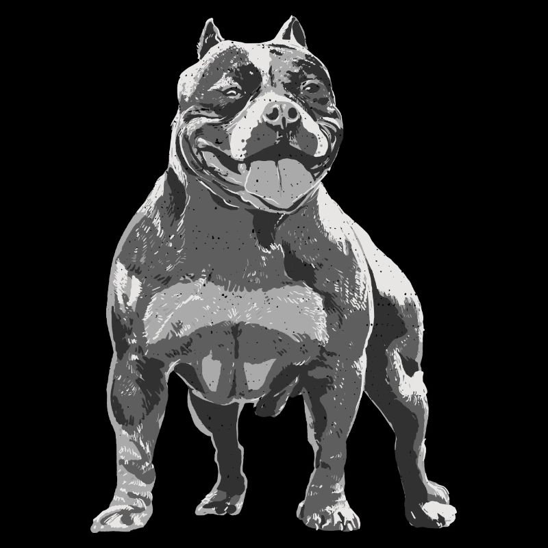 American Bully amoureux cadeau propriétaire de chien