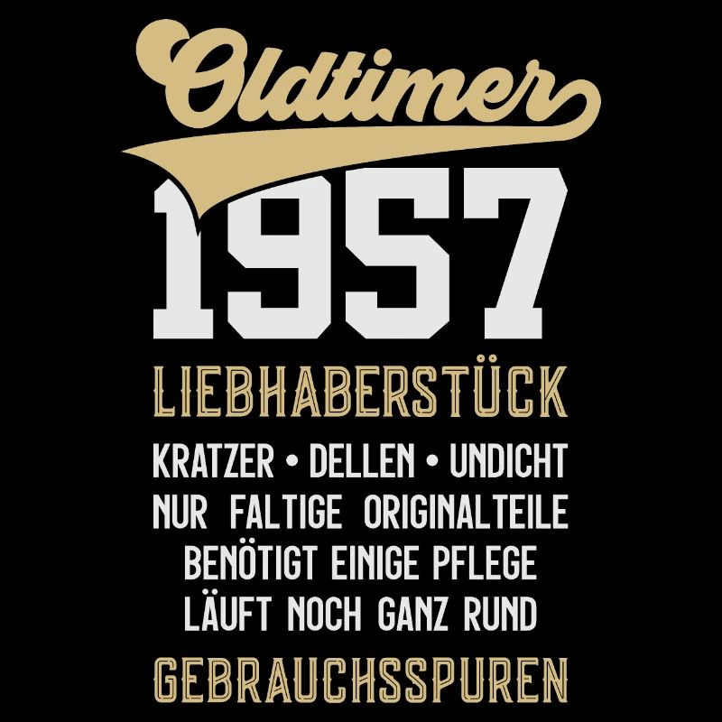 69. GEBURTSTAG OLDTIMER 1957