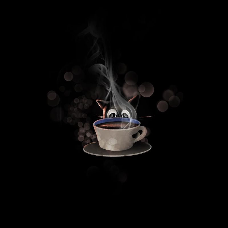 BlackKitten : Kaffeeliebe