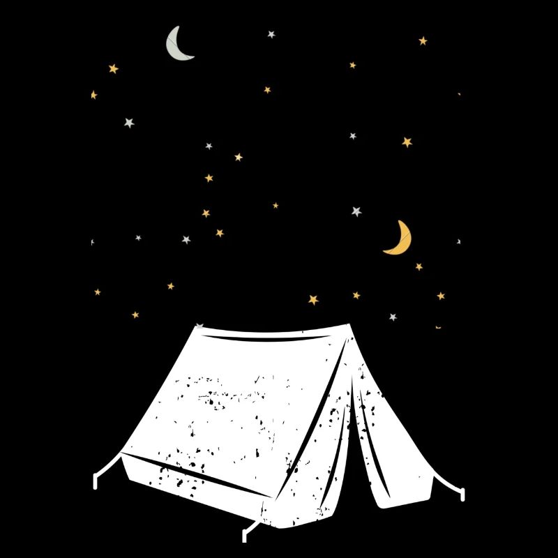 Camping under beautiful Starlight
