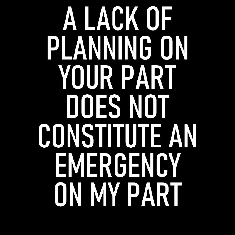 Constitute An Emergency Funny Graphic