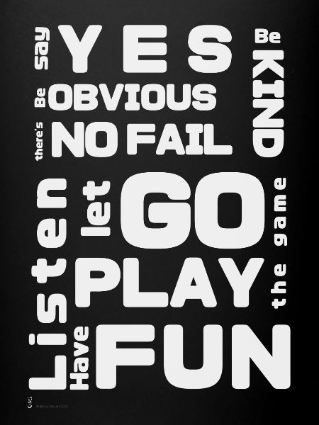 improv rules white