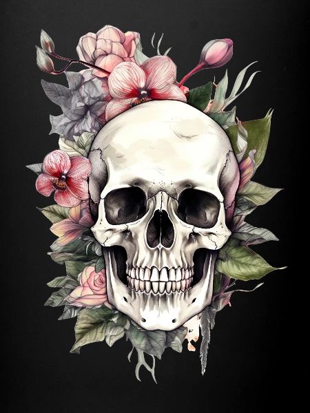 CRÂNE DE FLEUR