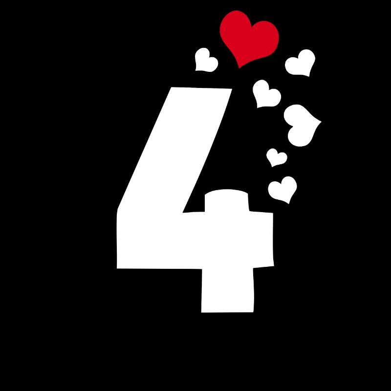 4 hearts