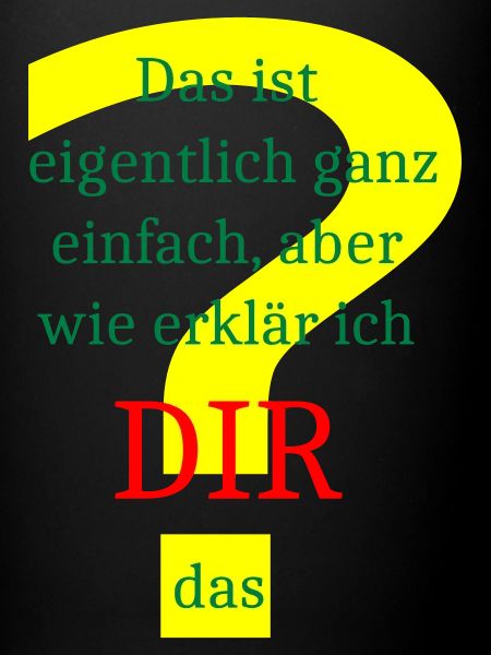 Eigentlich einfach