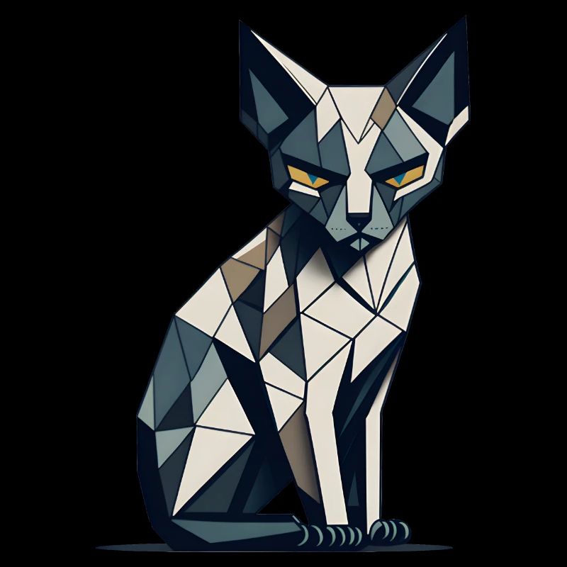 Polygon Siamkatze