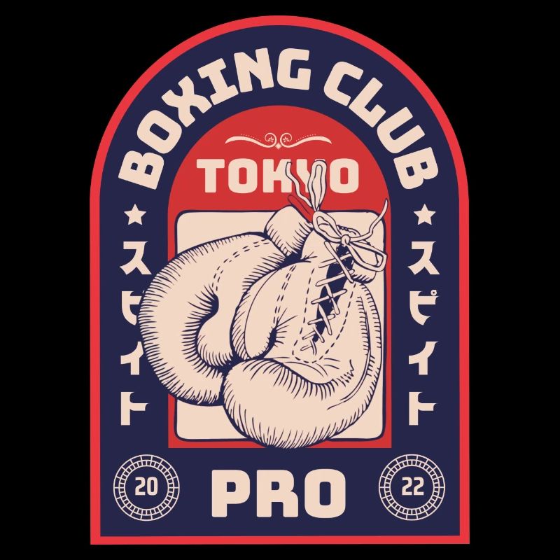 Logo boxe pro tokyo