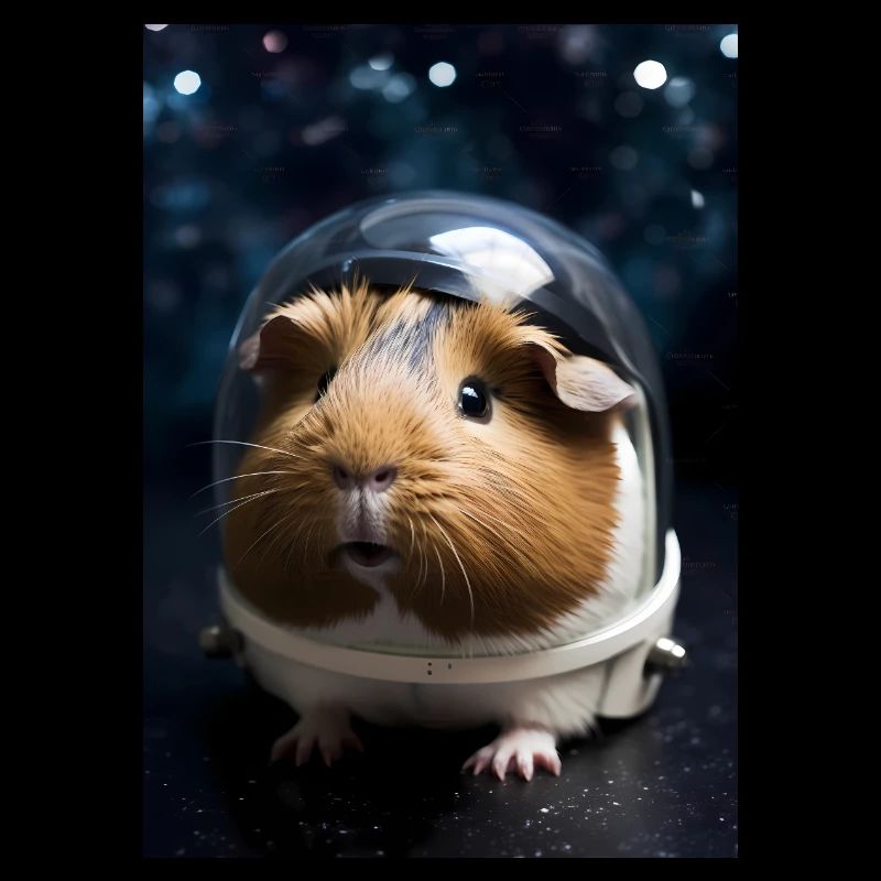 Guinea Pig Astronaut Galaxy