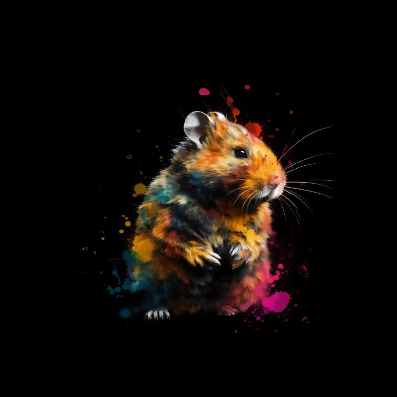 Hamster Colorful