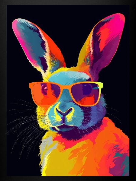 Rabbit with Sunglasses