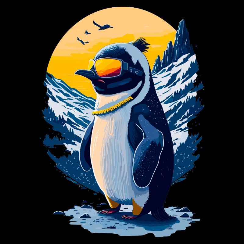 Cute penguin
