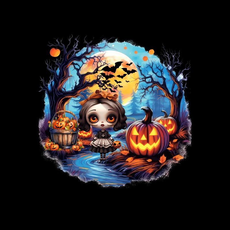 Poupée d’Halloween mignonne