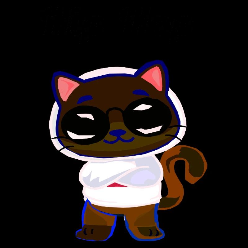 Chat hip-hop, chat cool