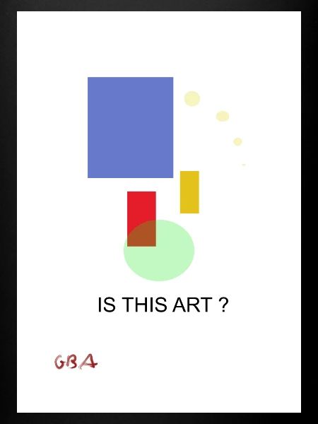 iS THIS ART