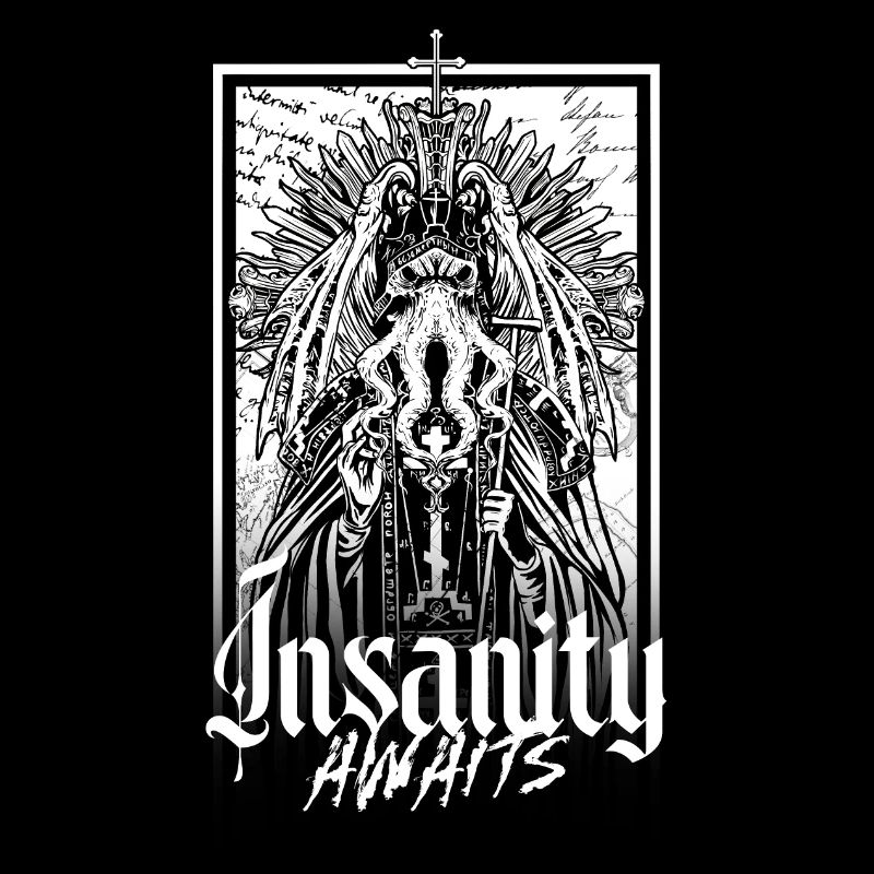 Cthulhu „Insanity Awaits“ BW