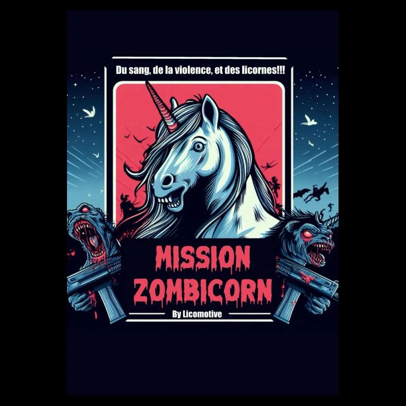 Zombie-Einhorn