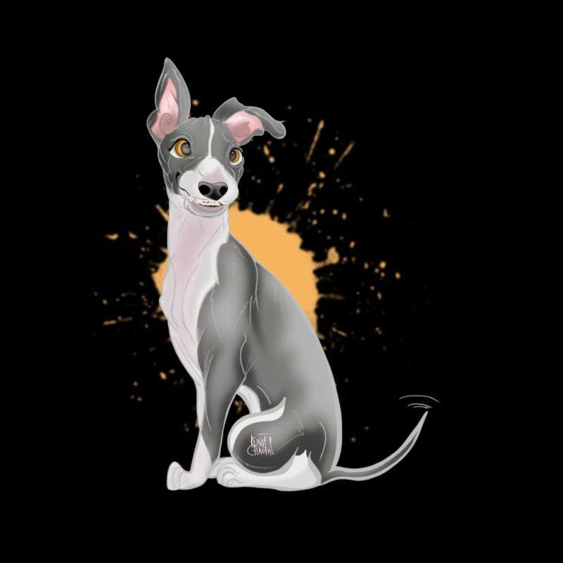 Lustiger windhund