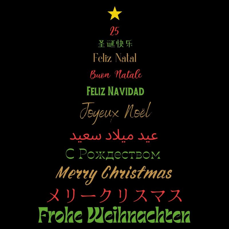 JOYEUX NOEL MULTI-LANGUES