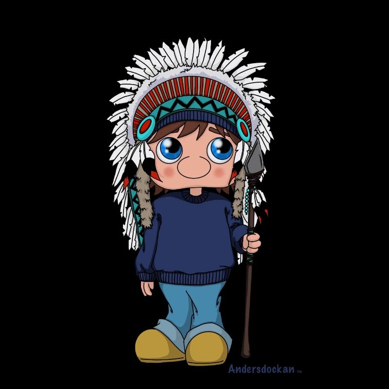 The Anders doll as a chieftain