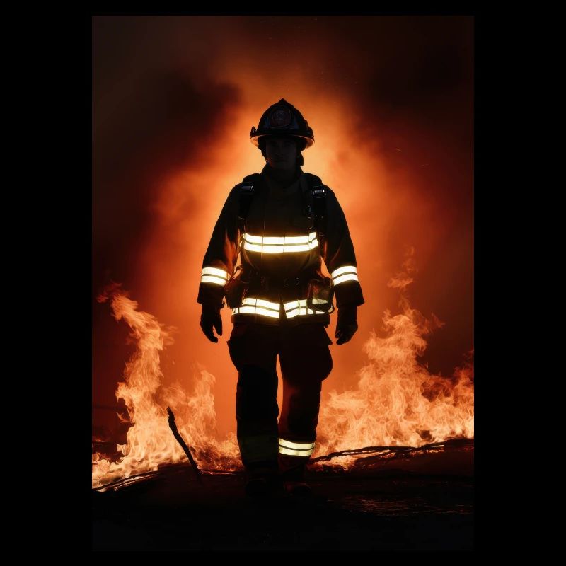 Firefighter Firefighter Fire Cool