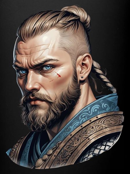 Guerrier barbare viking