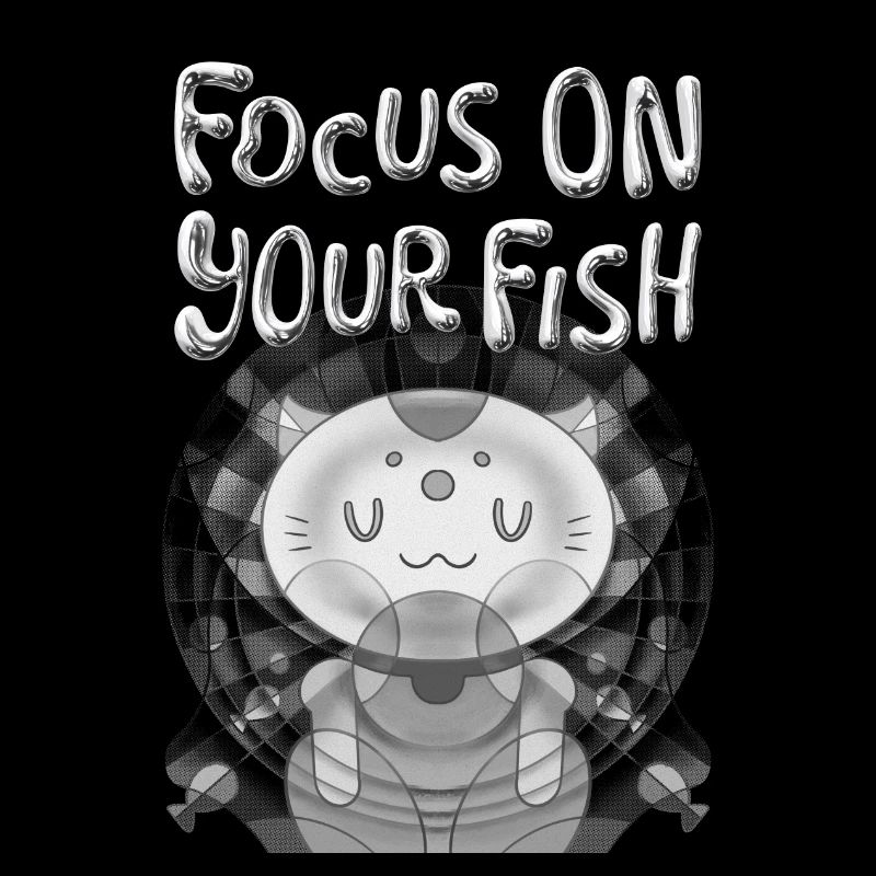 Hypnotic cat - Focus on your fish
