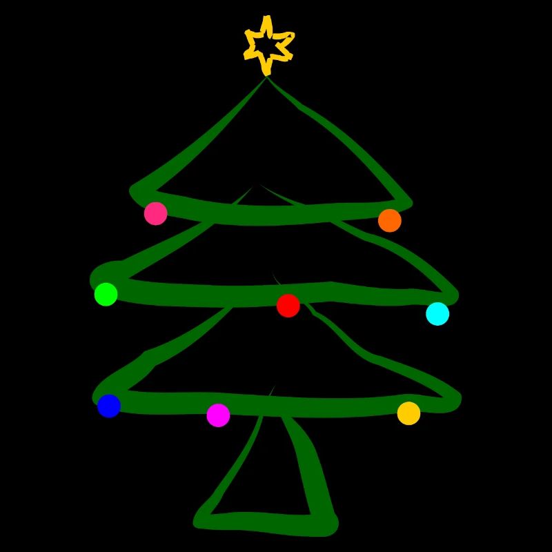 Weihnachtsbaum mit Stern