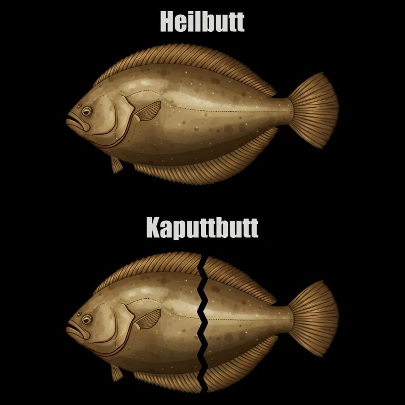 Heilbutt Kaputtbutt