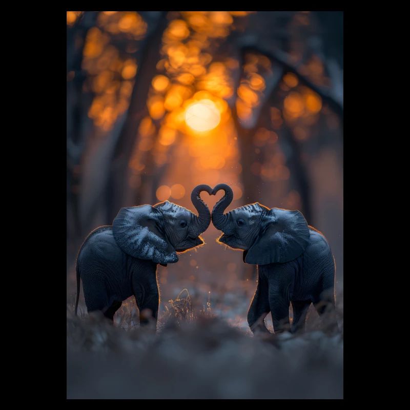 Amour de l’éléphant