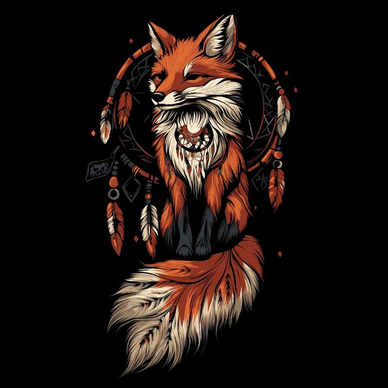 Fuchs Traumfäger Indianer