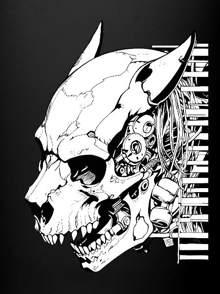 CyberCatSkull