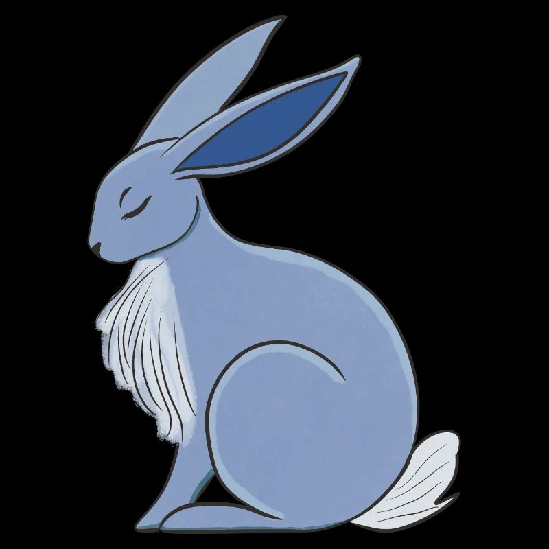Blauer Rabit