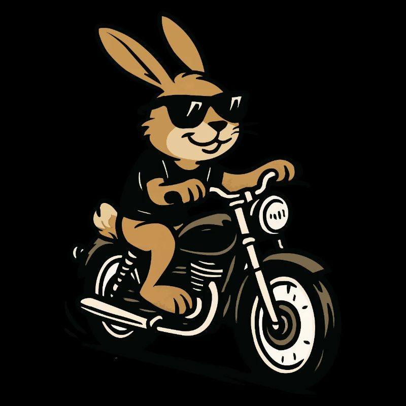 Motard lapin
