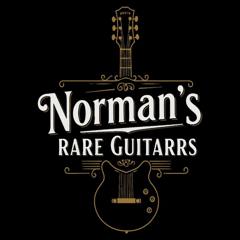 Conception du logo de Norman’s Rare Guitars