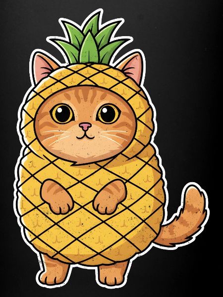 Chat ananas